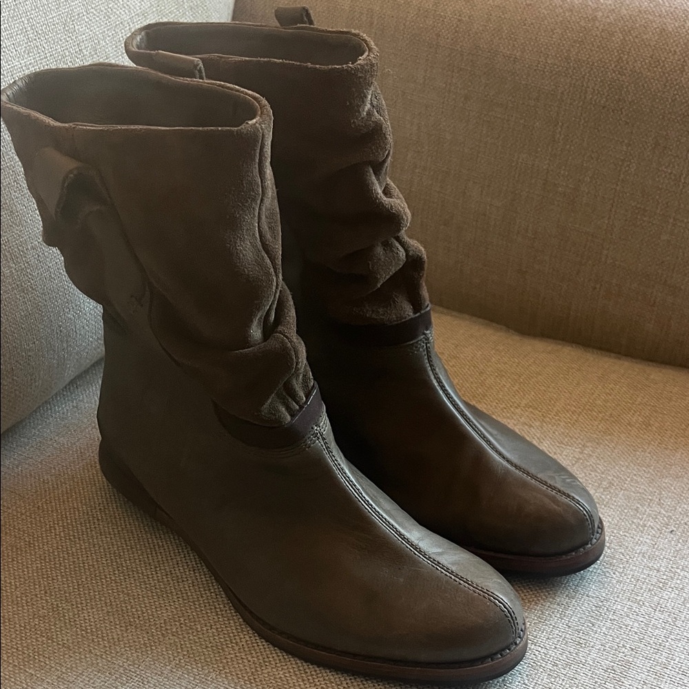 Patagonia Addie Green Brown Women's ankle Bootie Sz 7